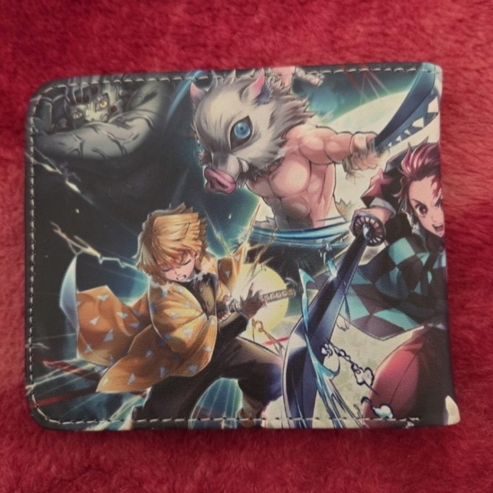 New Demon Slayer Anime Manga Leather Wallet